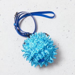 Spiky Shibori Charm Shoulder Bag