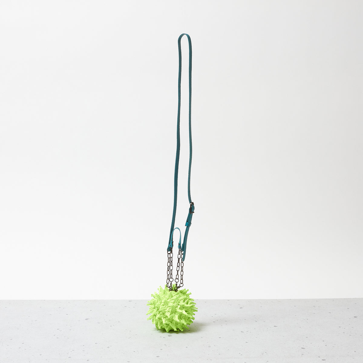 Spiky Shibori Charm Shoulder Bag