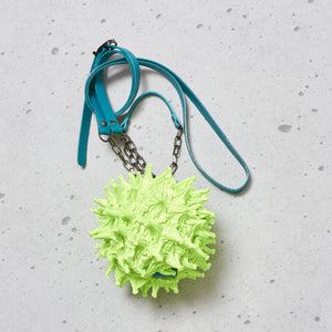Spiky Shibori Charm Shoulder Bag