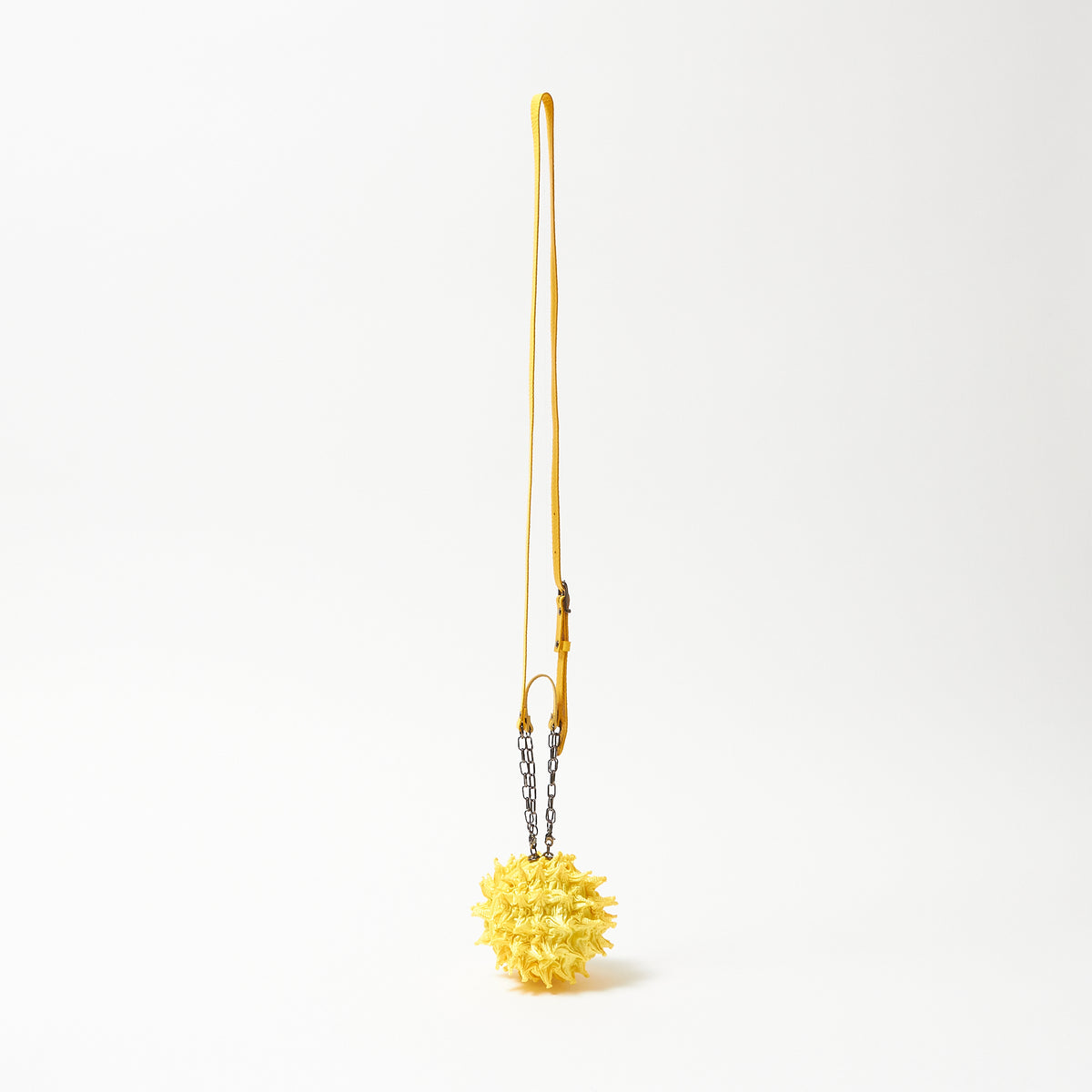Spiky Shibori Charm Shoulder Bag
