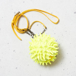 Spiky Shibori Charm Shoulder Bag