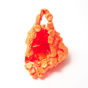 Button Shibori Bag - Satin 