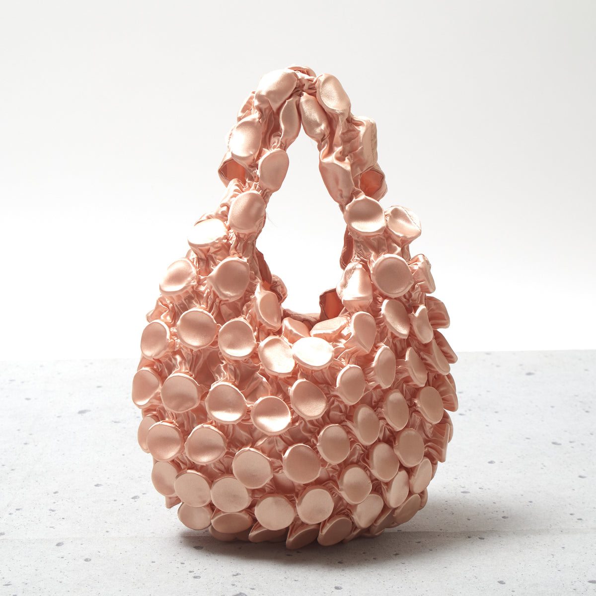 Button Shibori Bag - Satin 