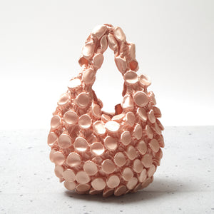 Button Shibori Bag - Satin 