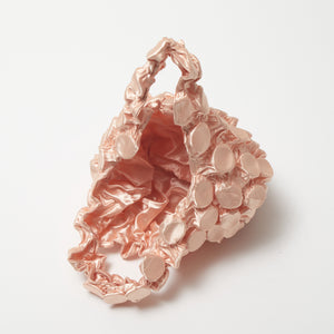 Button Shibori Bag - Satin 
