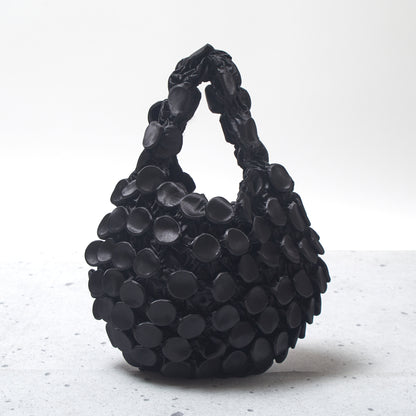 Button Shibori Bag - Satin 