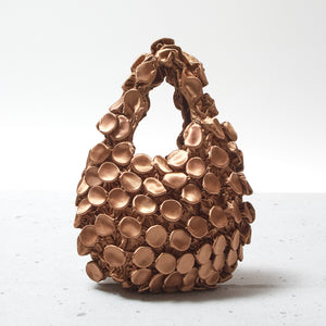 Button Shibori Bag - Satin 