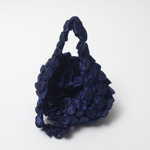 Button Shibori Bag - Satin 