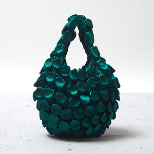 Button Shibori Bag - Satin 