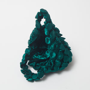 Button Shibori Bag - Satin 