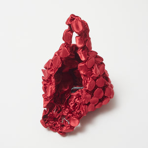 Button Shibori Bag - Satin 