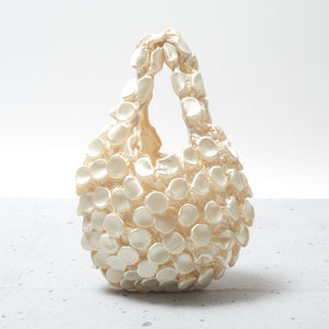 Button Shibori Bag - Satin 
