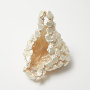 Button Shibori Bag - Satin 