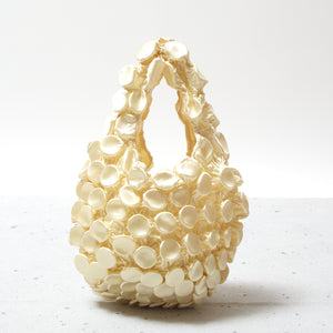 Button Shibori Bag - Satin 