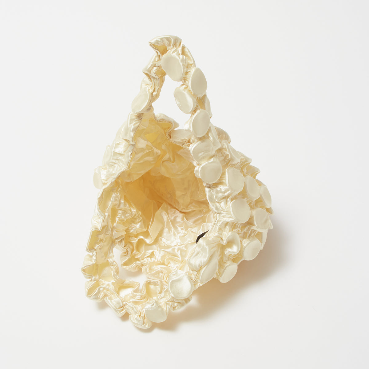 Button Shibori Bag - Satin 