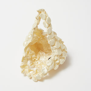 Button Shibori Bag - Satin 