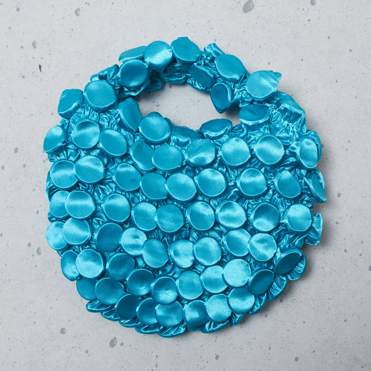 Button Shibori Bag - Satin 