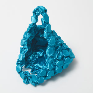 Button Shibori Bag - Satin 