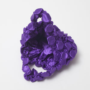 Button Shibori Bag - Satin 