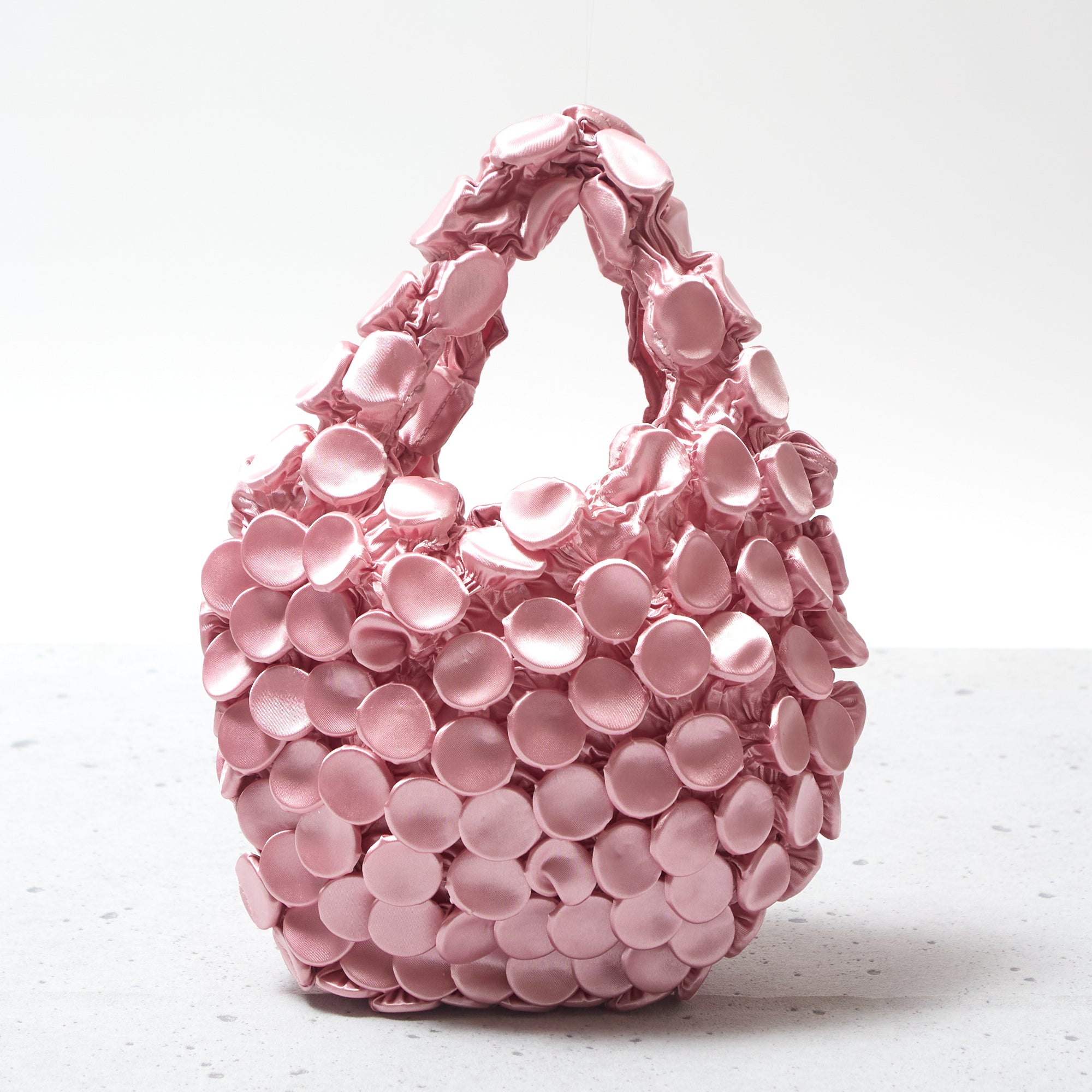 Button Shibori Bag - Satin - BUNZABURO