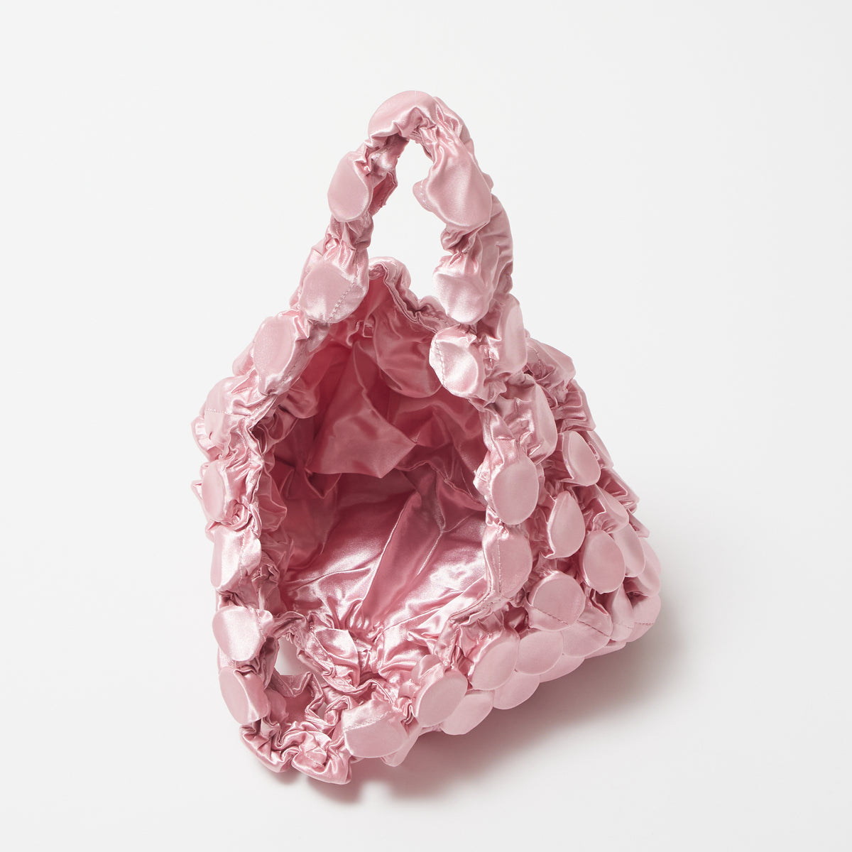 Button Shibori Bag - Satin 