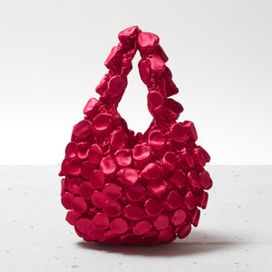 Button Shibori Bag - Satin 