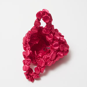 Button Shibori Bag - Satin 