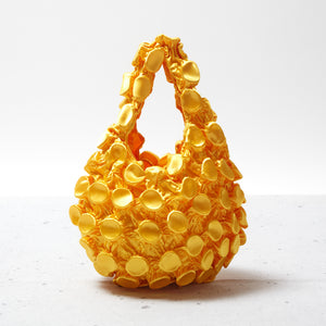 Button Shibori Bag - Satin 
