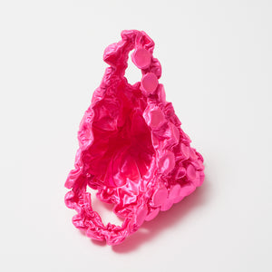 Button Shibori Bag - Satin 