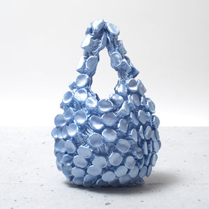 Button Shibori Bag - Satin 