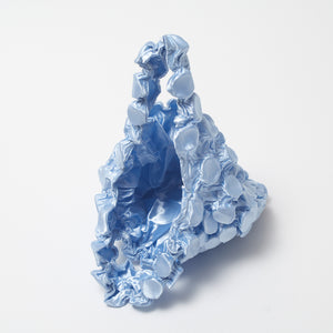 Button Shibori Bag - Satin 