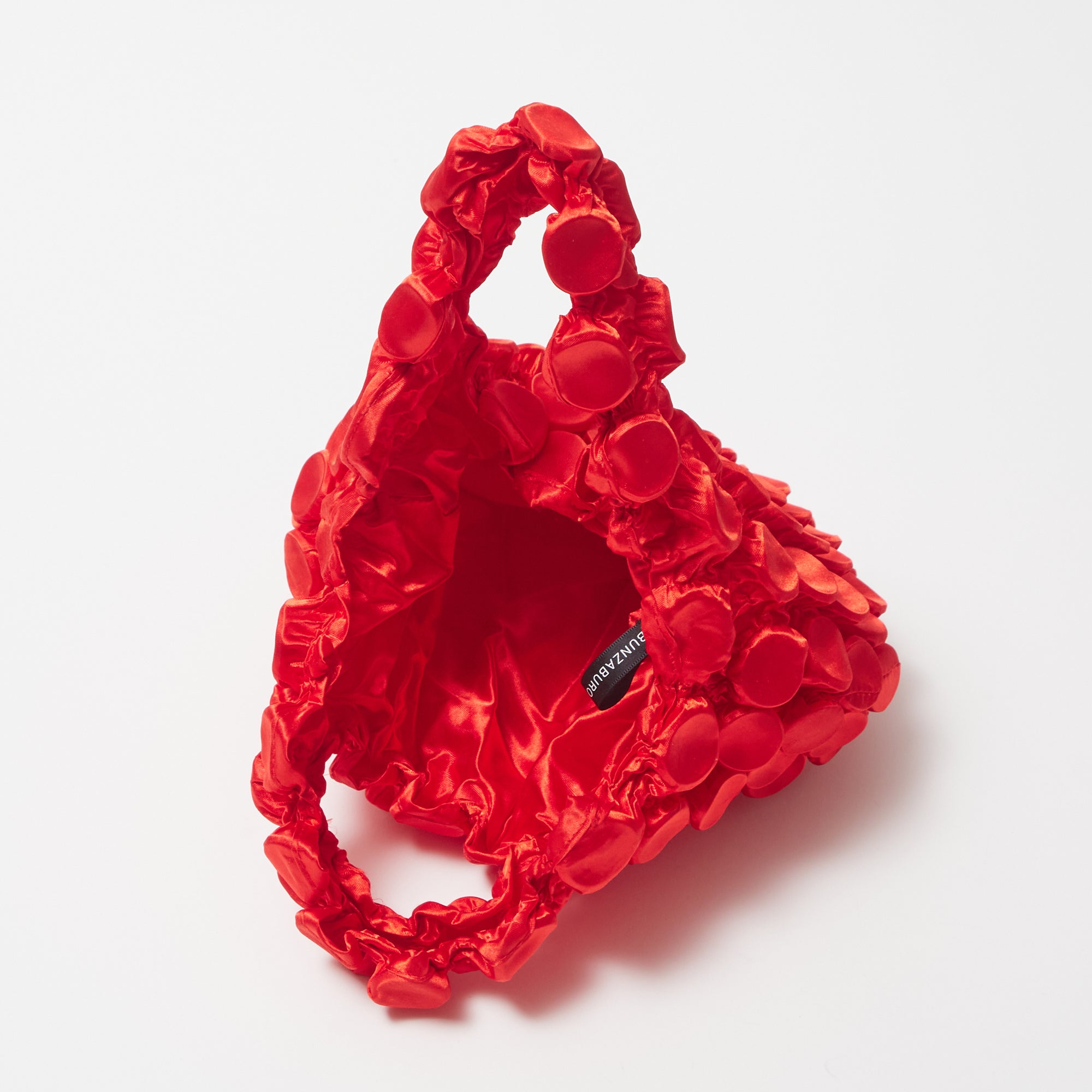 Button Shibori Bag - Satin - BUNZABURO