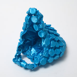 Button Shibori Bag - Satin 