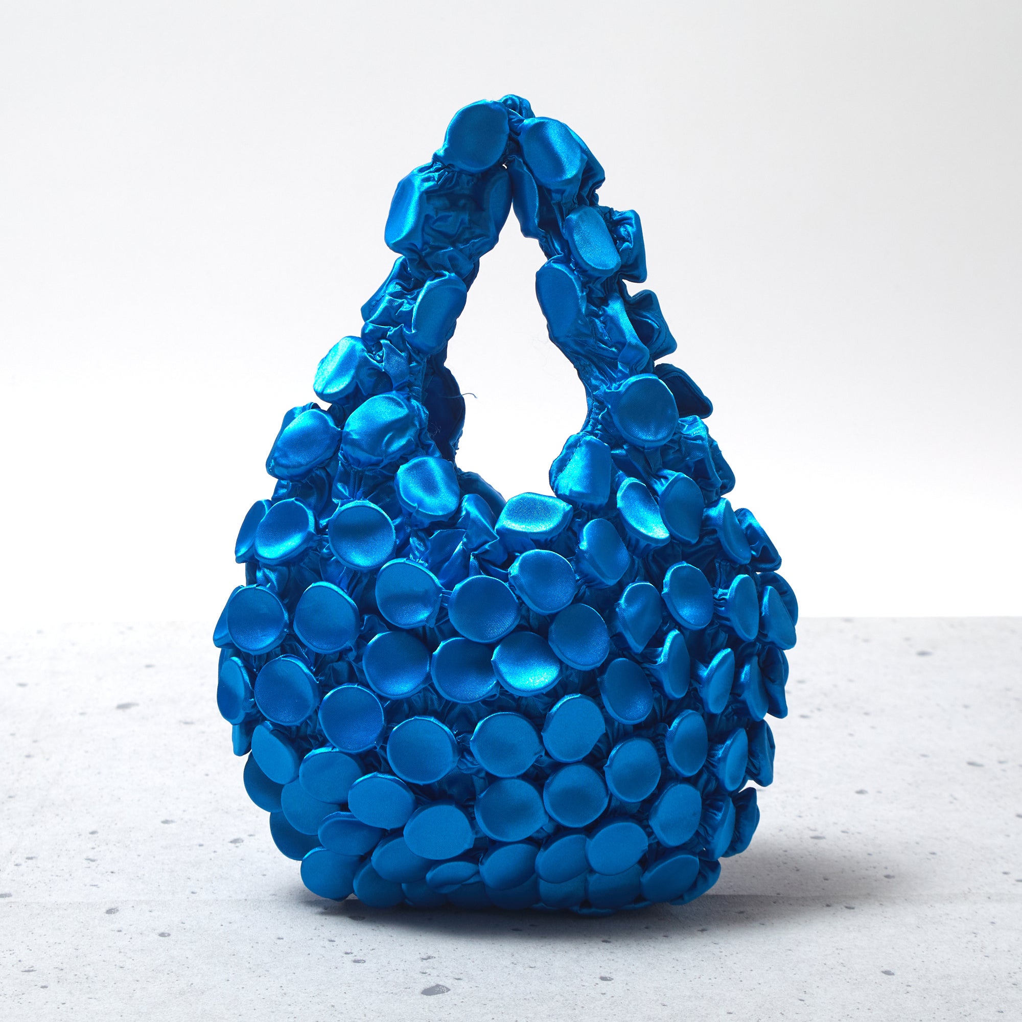 ✧✧ バック類・小物類、中生地のご案内 ✧✧ Button Shibori Bag - Satin - BUNZABURO