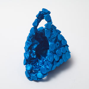 Button Shibori Bag - Satin 