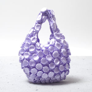 Button Shibori Bag - Satin 