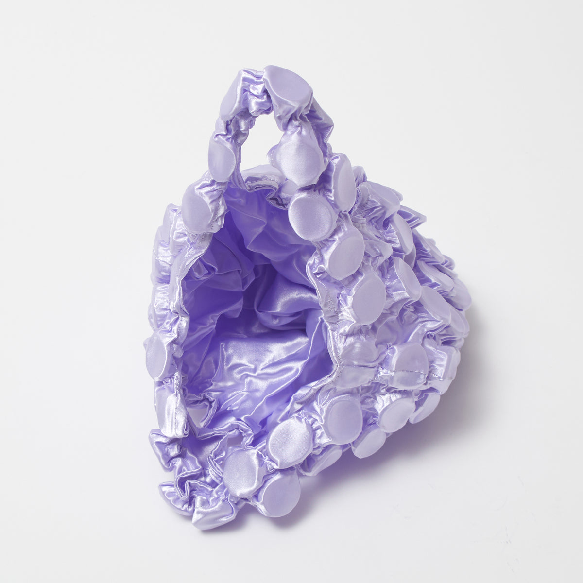 Button Shibori Bag - Satin 