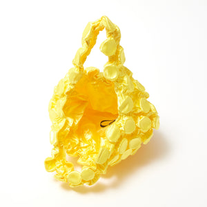 Button Shibori Bag - Satin 