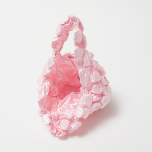 Button Shibori Bag - Satin 
