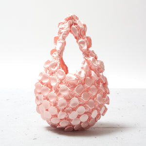 Button Shibori Bag - Satin 