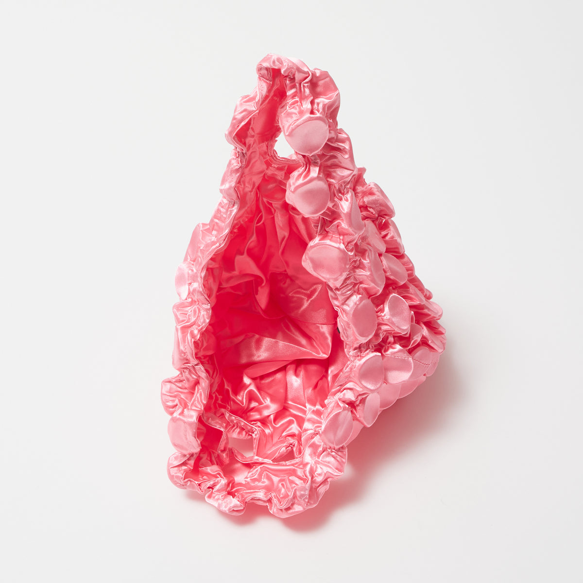 Button Shibori Bag - Satin 