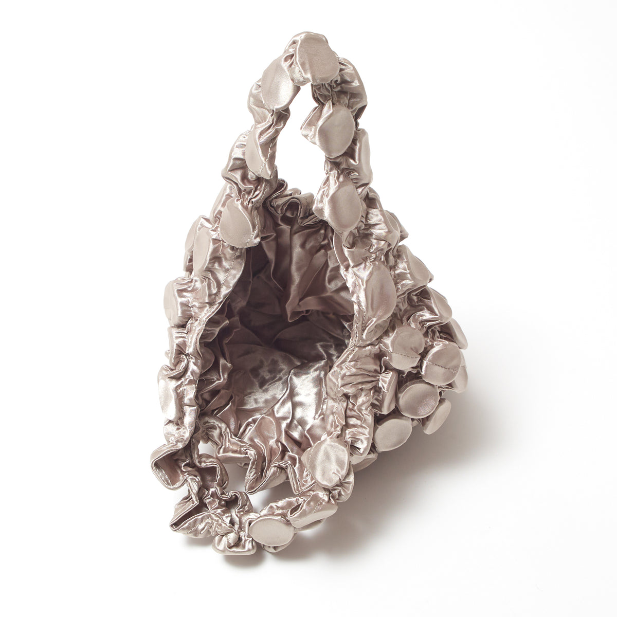 Button Shibori Bag - Satin 