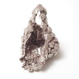 Button Shibori Bag - Satin 