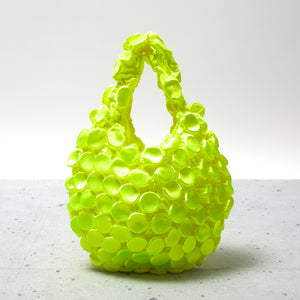 Button Shibori Bag - Satin 