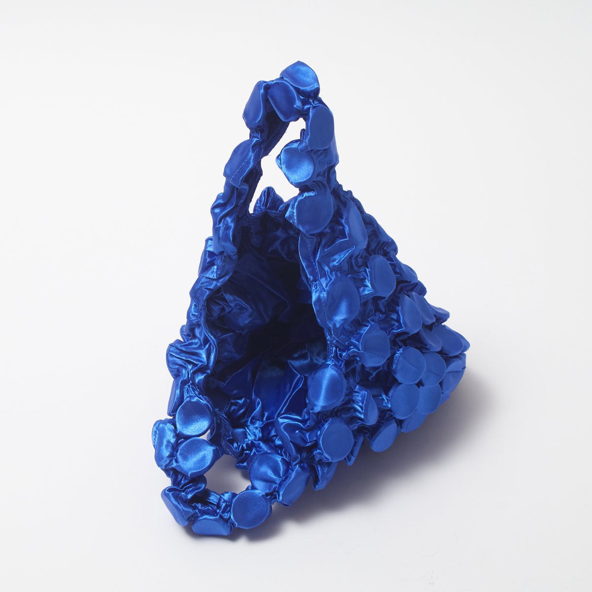 Button Shibori Bag - Satin 