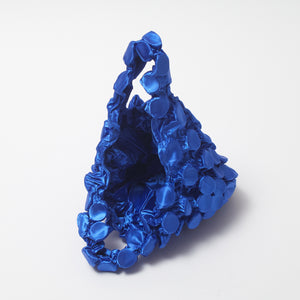 Button Shibori Bag - Satin 