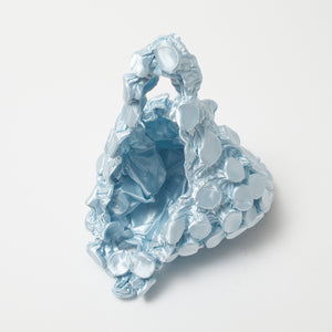 Button Shibori Bag - Satin 