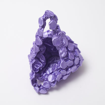 Button Shibori Bag - Satin 