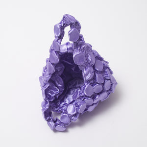 Button Shibori Bag - Satin 