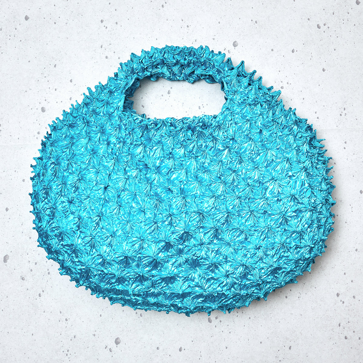 Spiky Shibori Big Fluffy Tote Bag